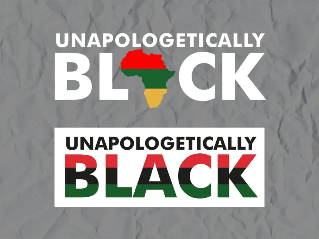 Unapologetically Black SVG