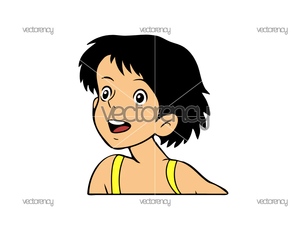 Satsuki Kusakabe My Neighbor Totoro Ghibli SVG Anime Film Vector PNG