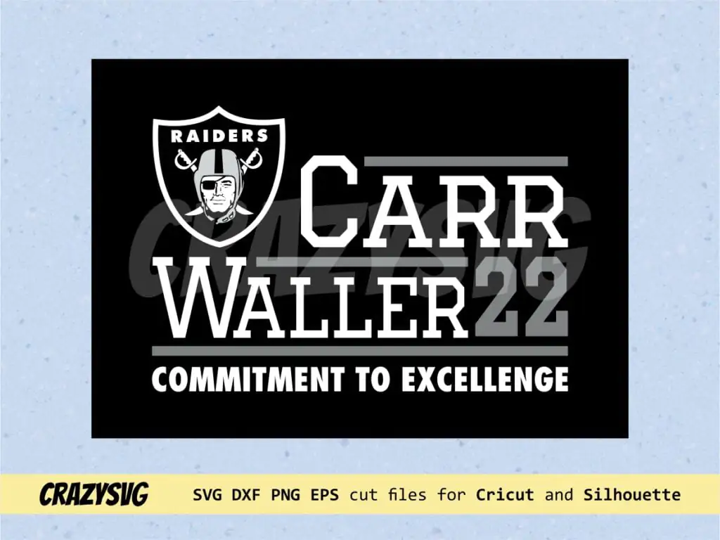 Derek Carr Darren Waller SVG