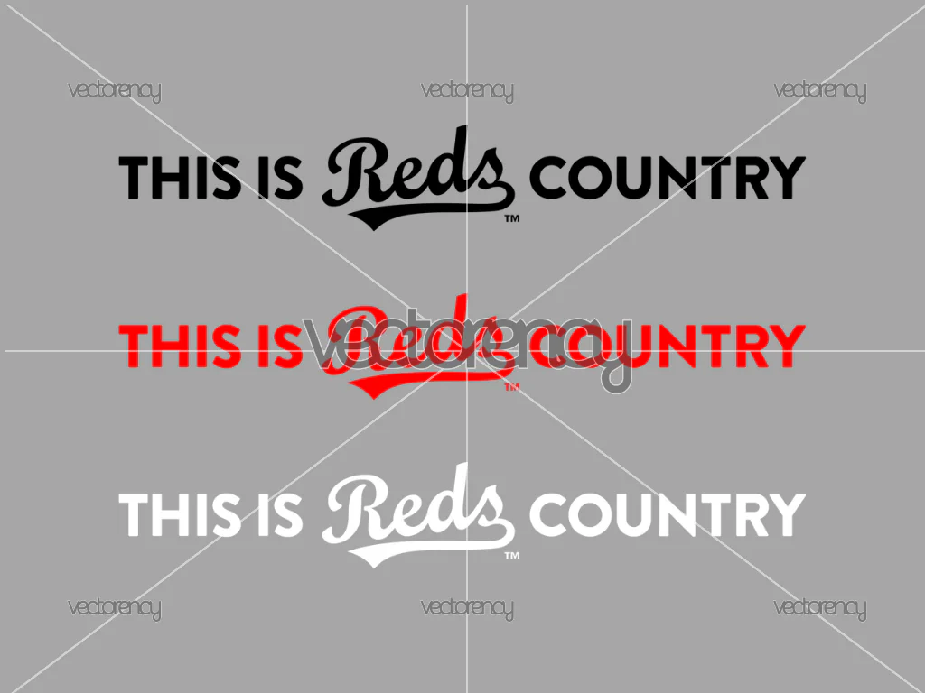This Is Reds Country SVG, Cincinnati Reds Craft Cricut File PNG EPS