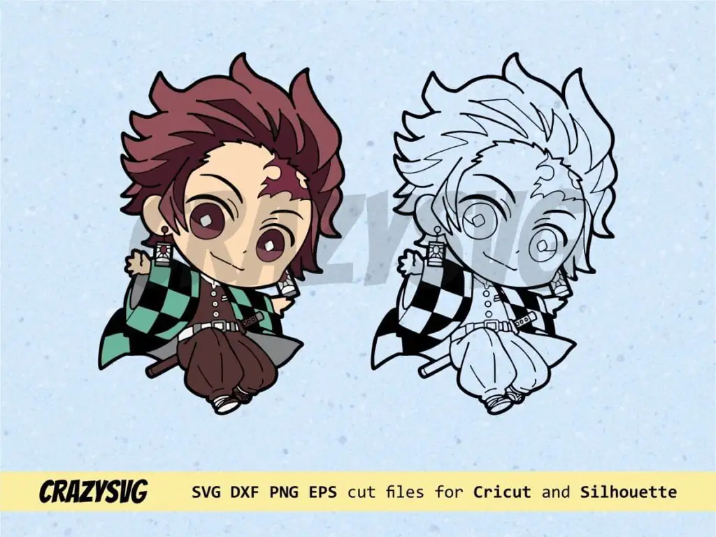 Demon Slayer Tanjiro SVG