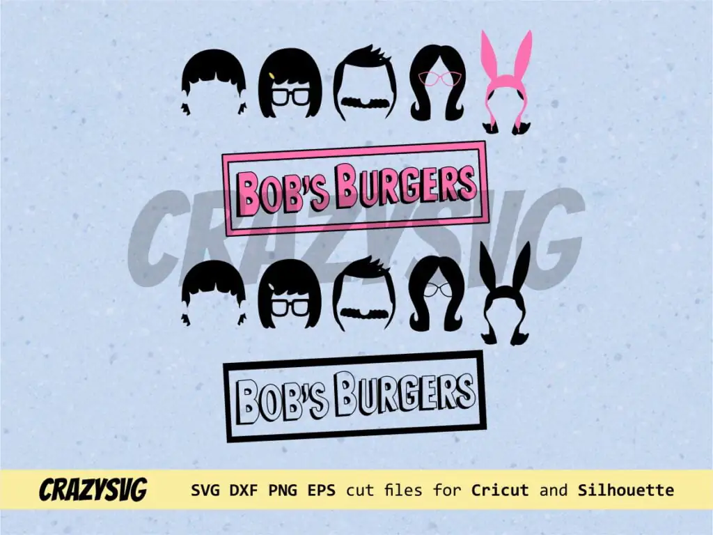 Bobs Burgers SVG Vector File