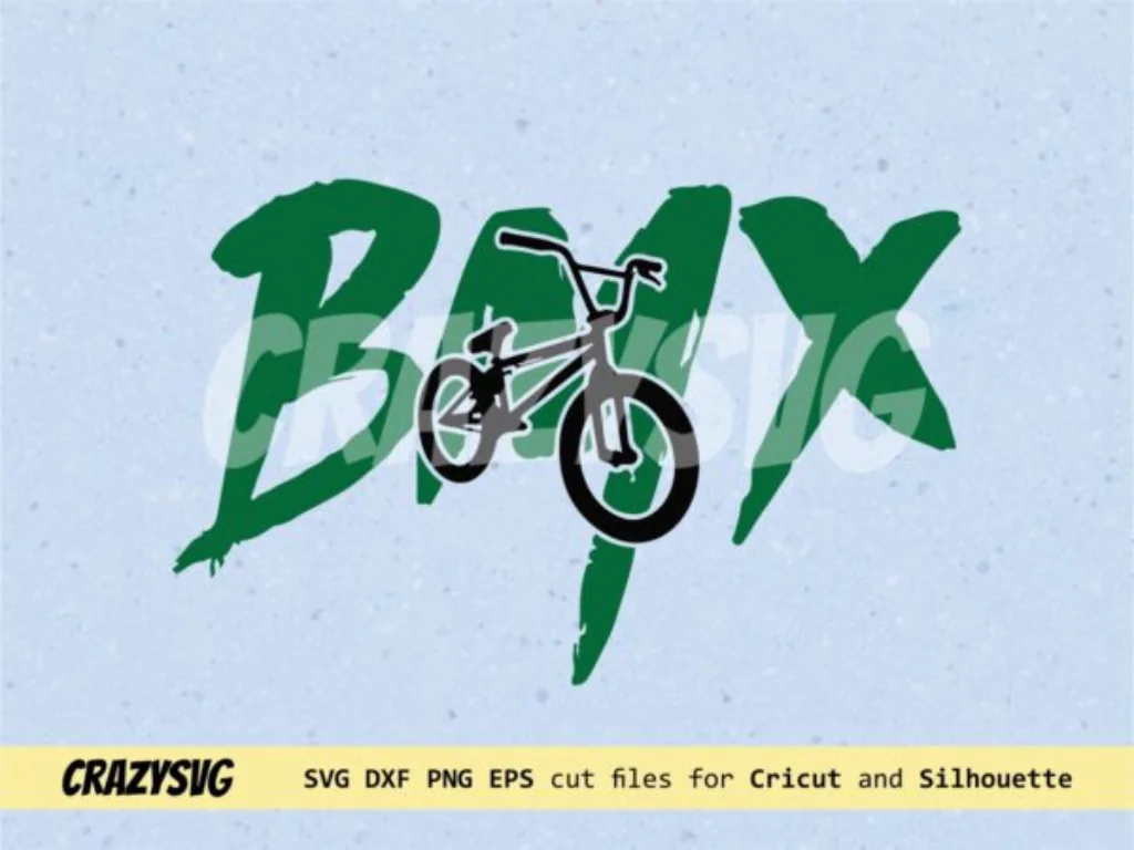 Cool BMX SVG Bike for Cricut