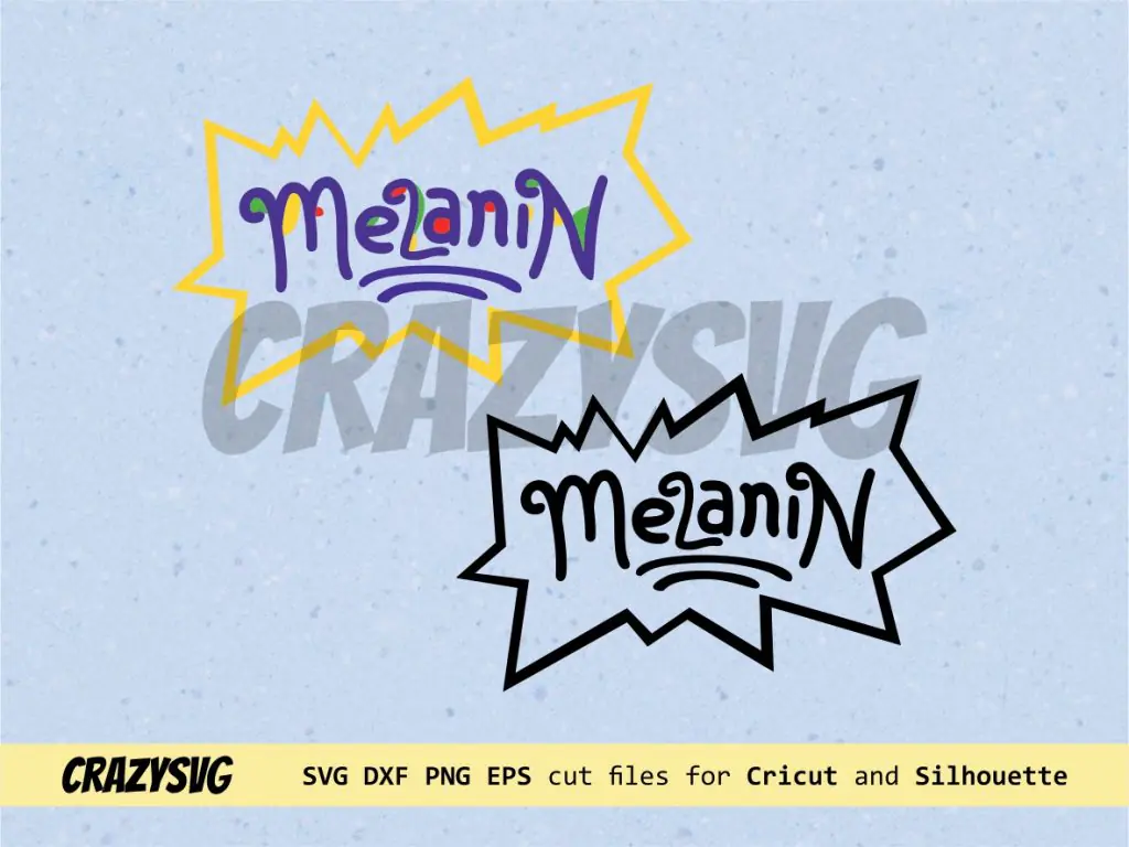 Rugrats Melanin SVG