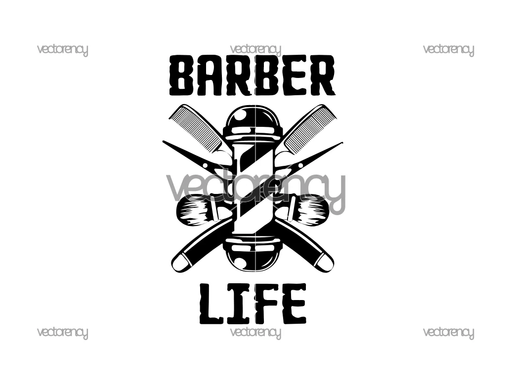 Barber SVG Barber Life