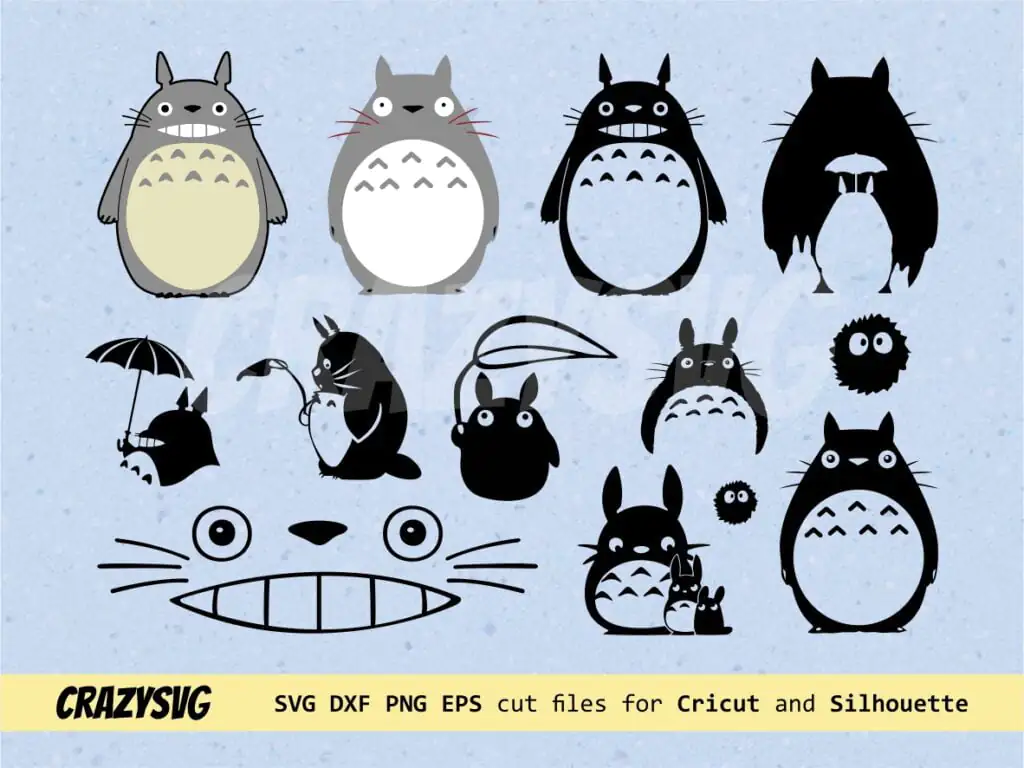 Totoro SVG Cut File