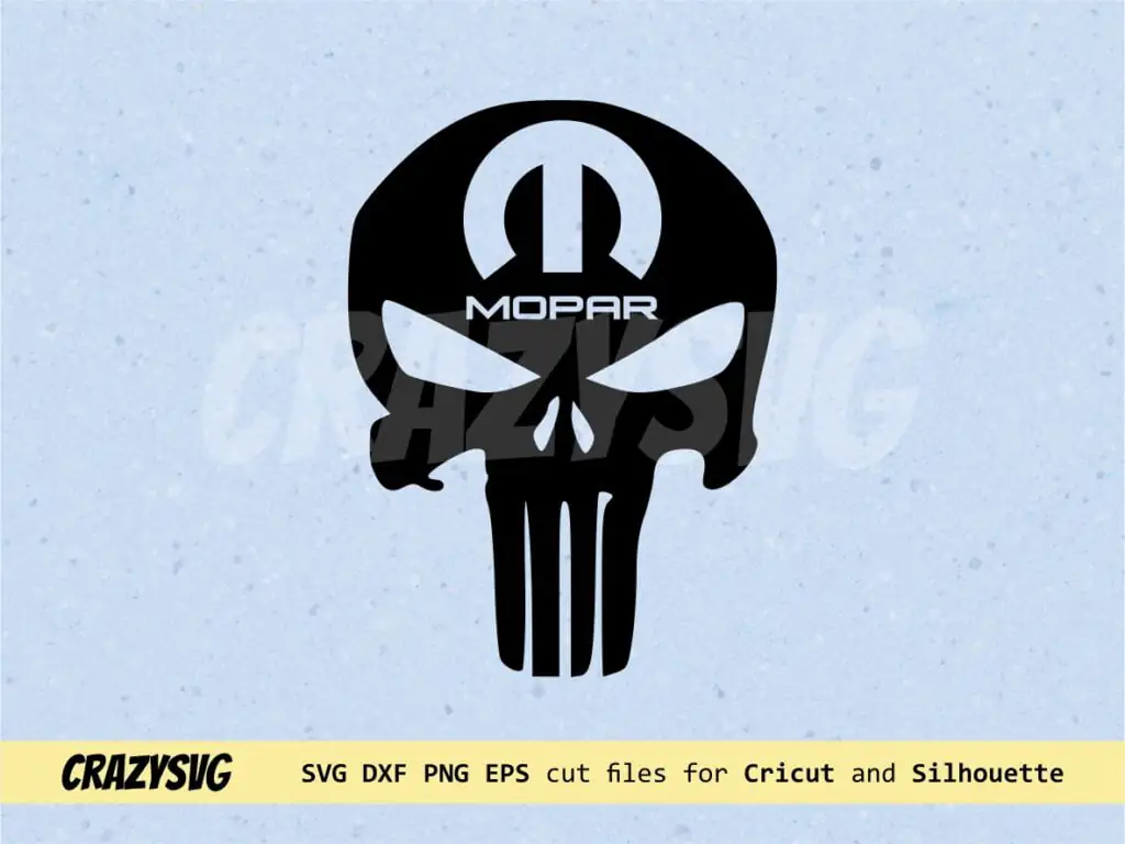 Mopar Skull SVG