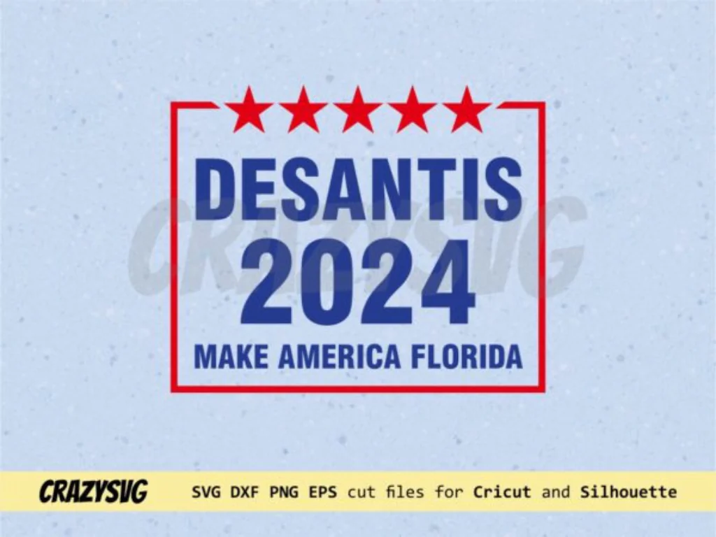 Ron DeSantis 2024 SVG Cricut File | Vectorency