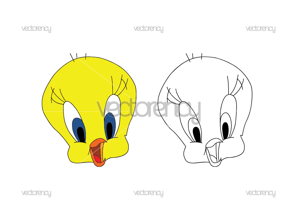 Tweety SVG PNG