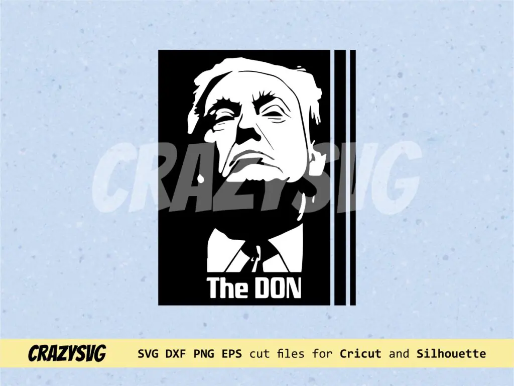 President Donald Trump The Don SVG