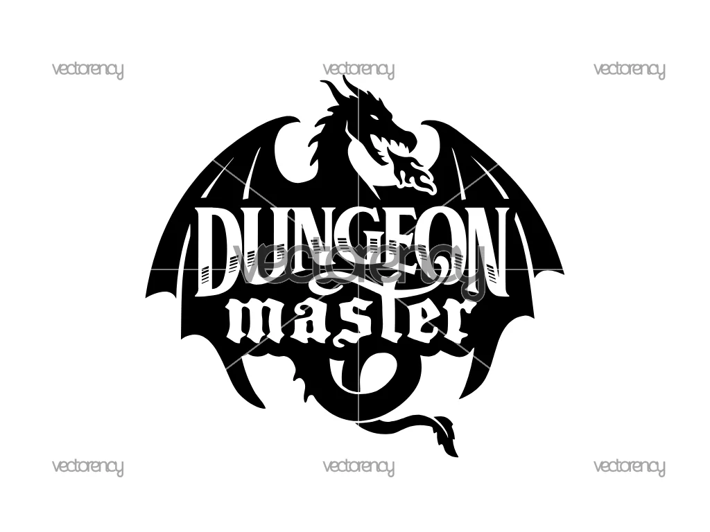 Dungeon Master DND SVG