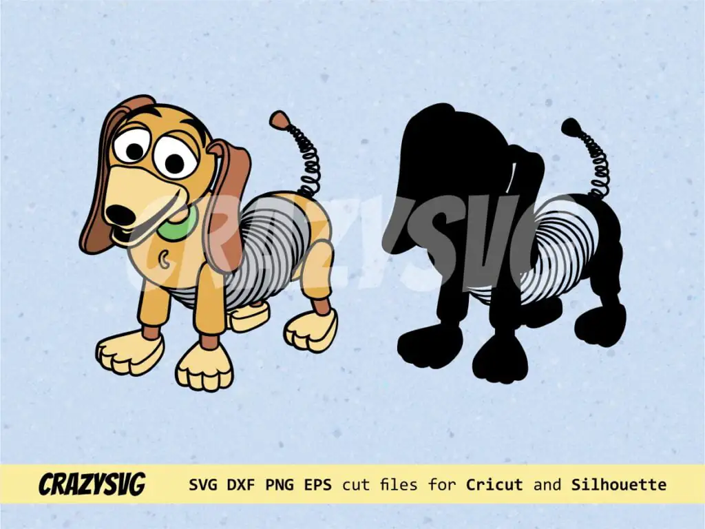 Slinky Dog SVG Toy Story Character Cut File