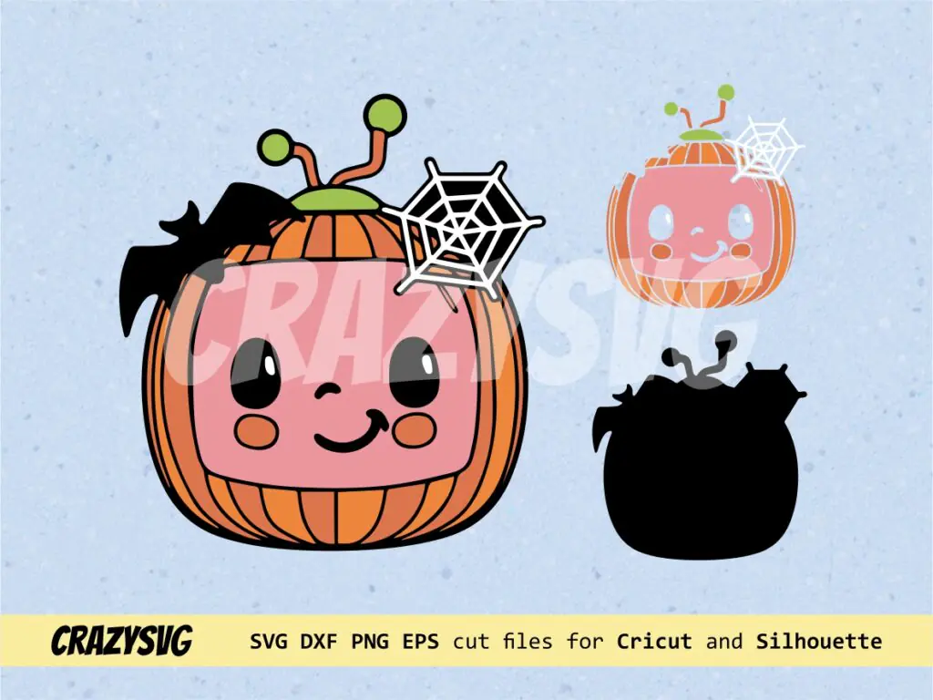 Cocomelon Halloween SVG, Little Pumpkin Cut Files