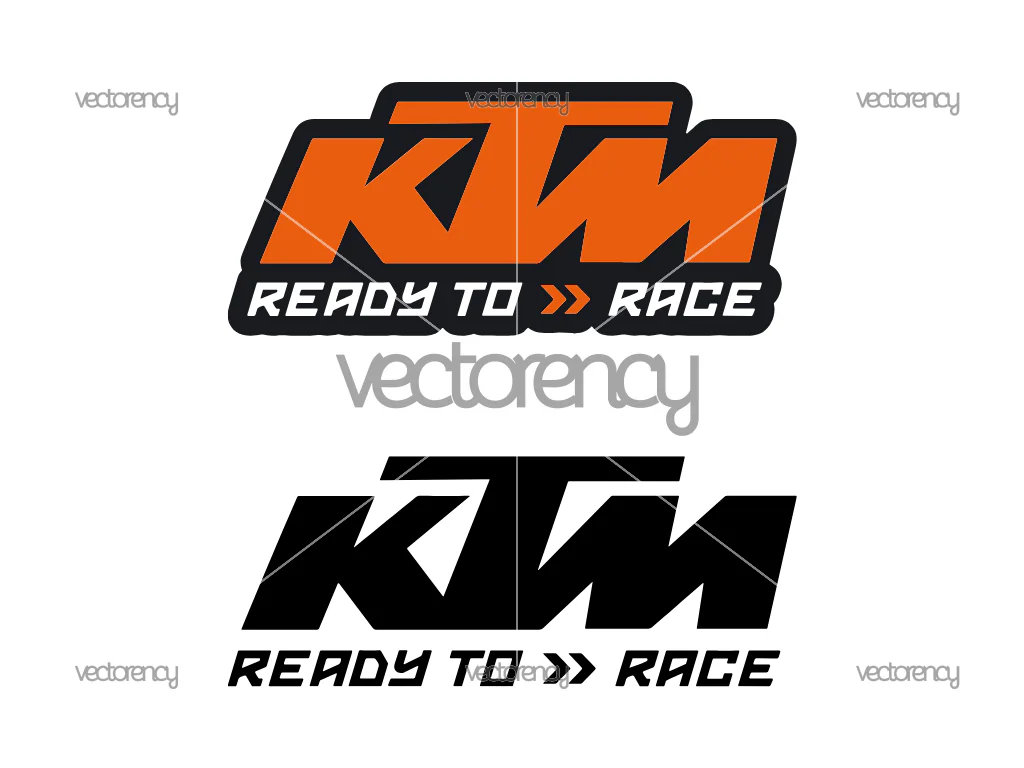 KTM Ready To Race Logo SVG Vector Image PNG HD EPS