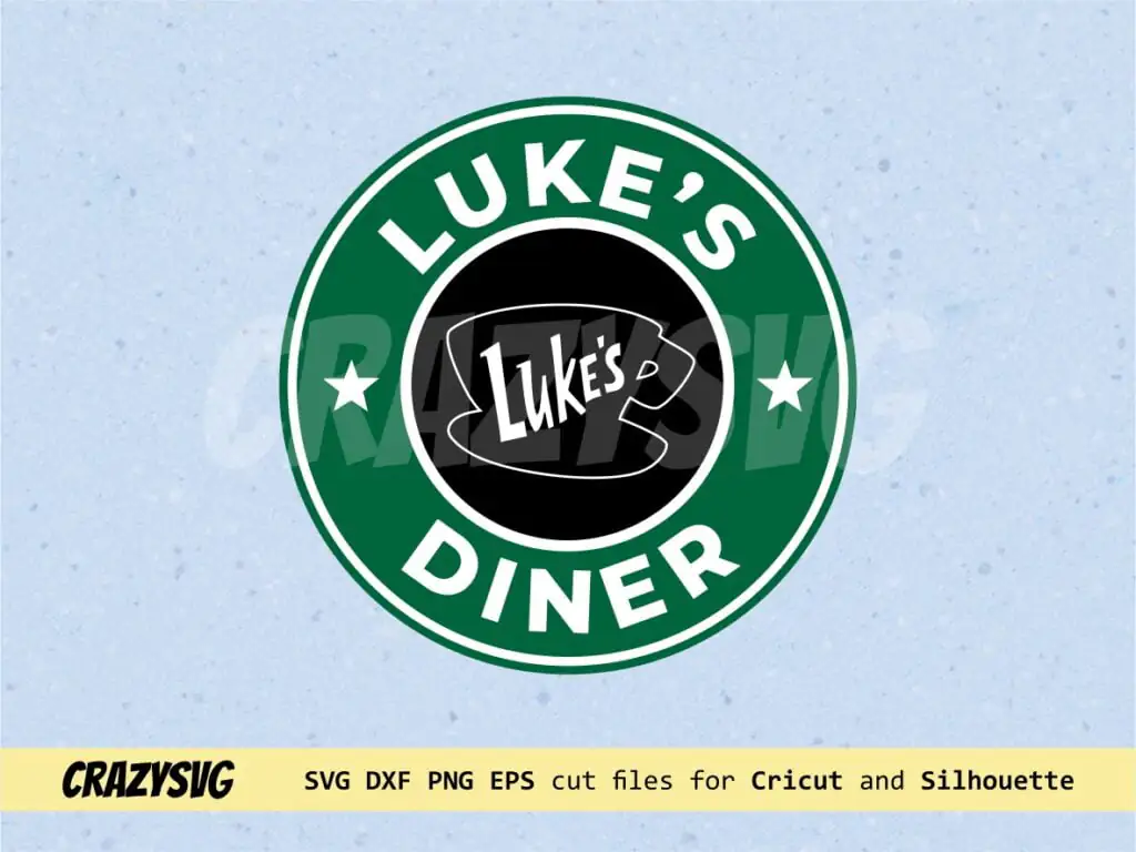 Luke’s Diner Coffee SVG Inspired Starbucks | Vectorency