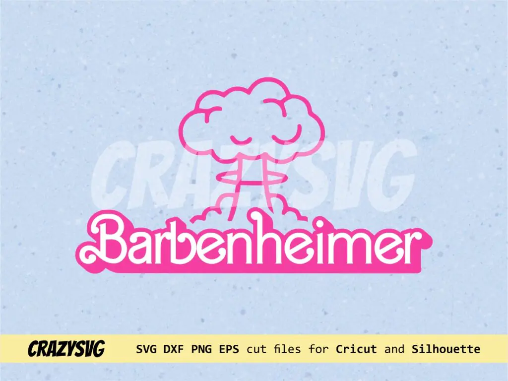 Barbenheimer SVG PNG