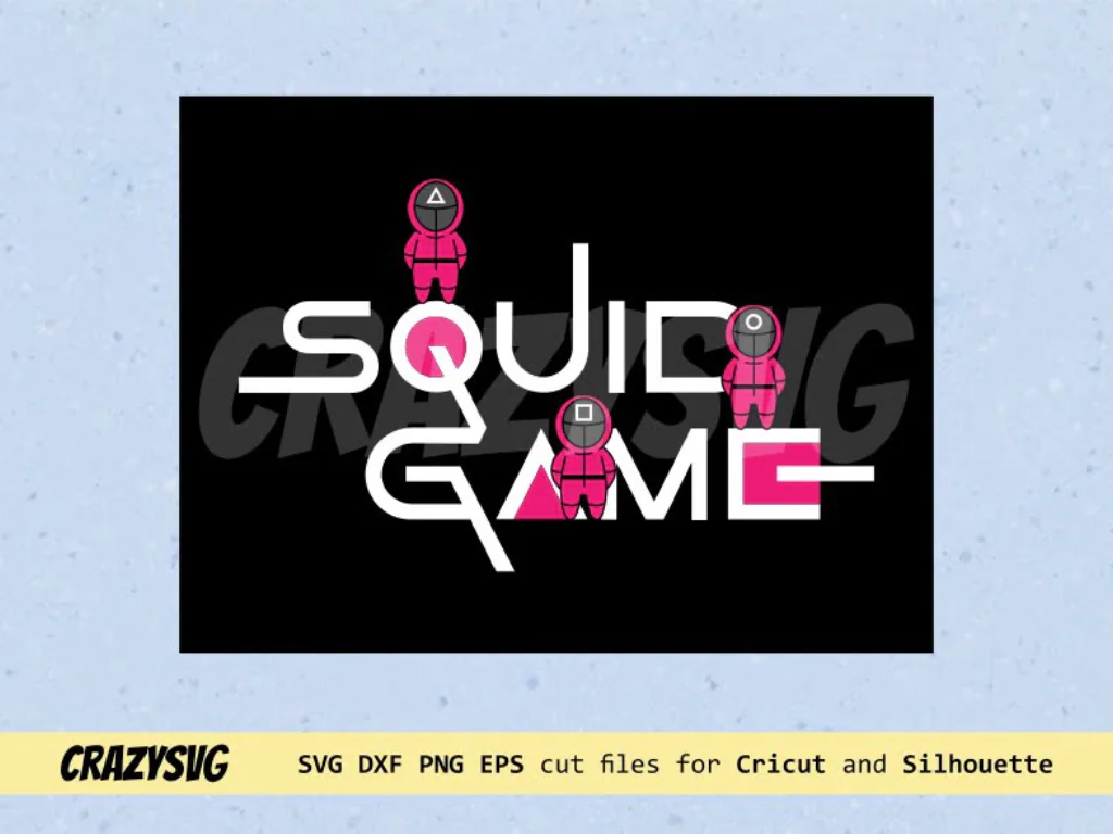 Little Workers Squid Game SVG File