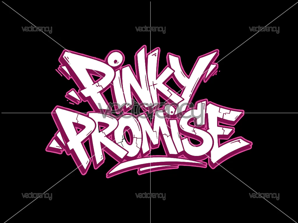 AKA Pinky Promise SVG, Pinky Promise SVG, AKA Pinky SVG, Alpha Kappa Alpha SVG