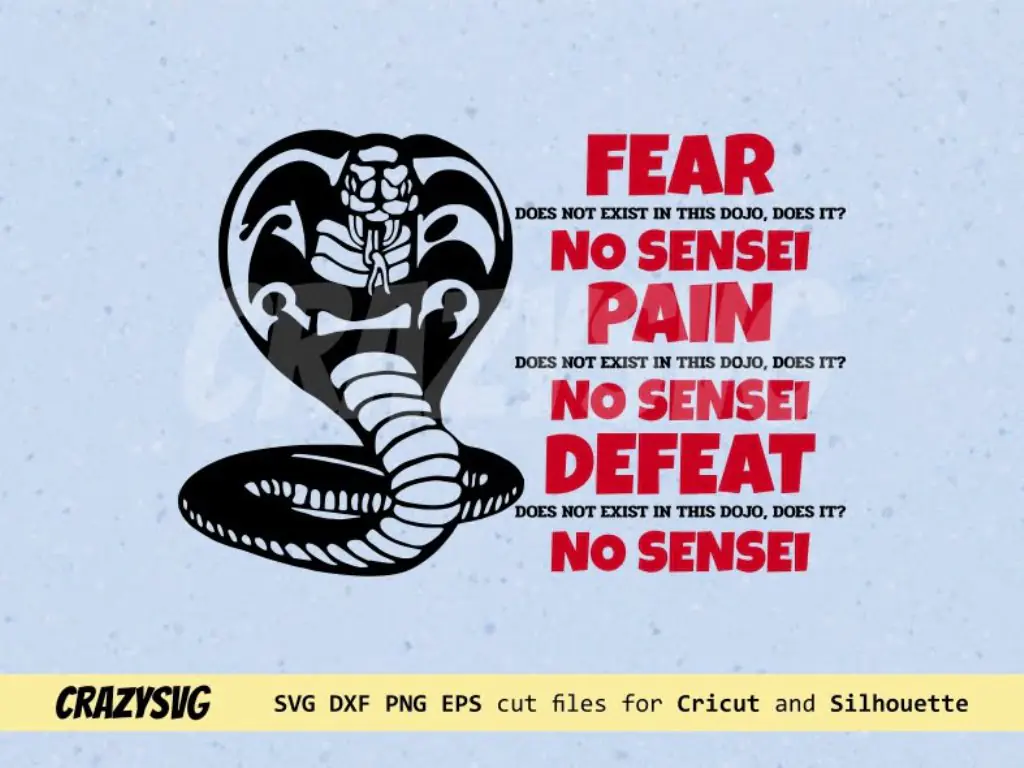 Fear Does Not Exist In This Dojo SVG PNG