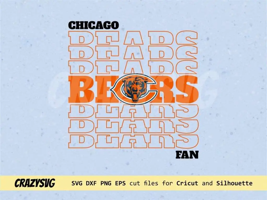 Chicago Bears SVG Cut File