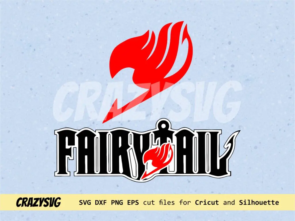 Fairy Tail Logo clipart (SVG, PNG, EPS, DXF)