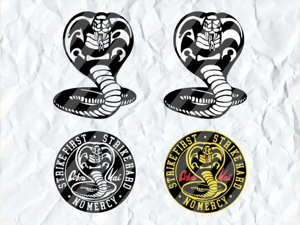 Cobra Kai Logo SVG Cut Files Bundle