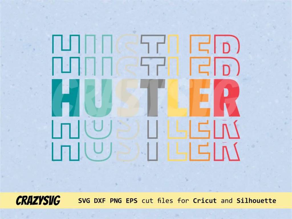 Hustler Mirror Style SVG