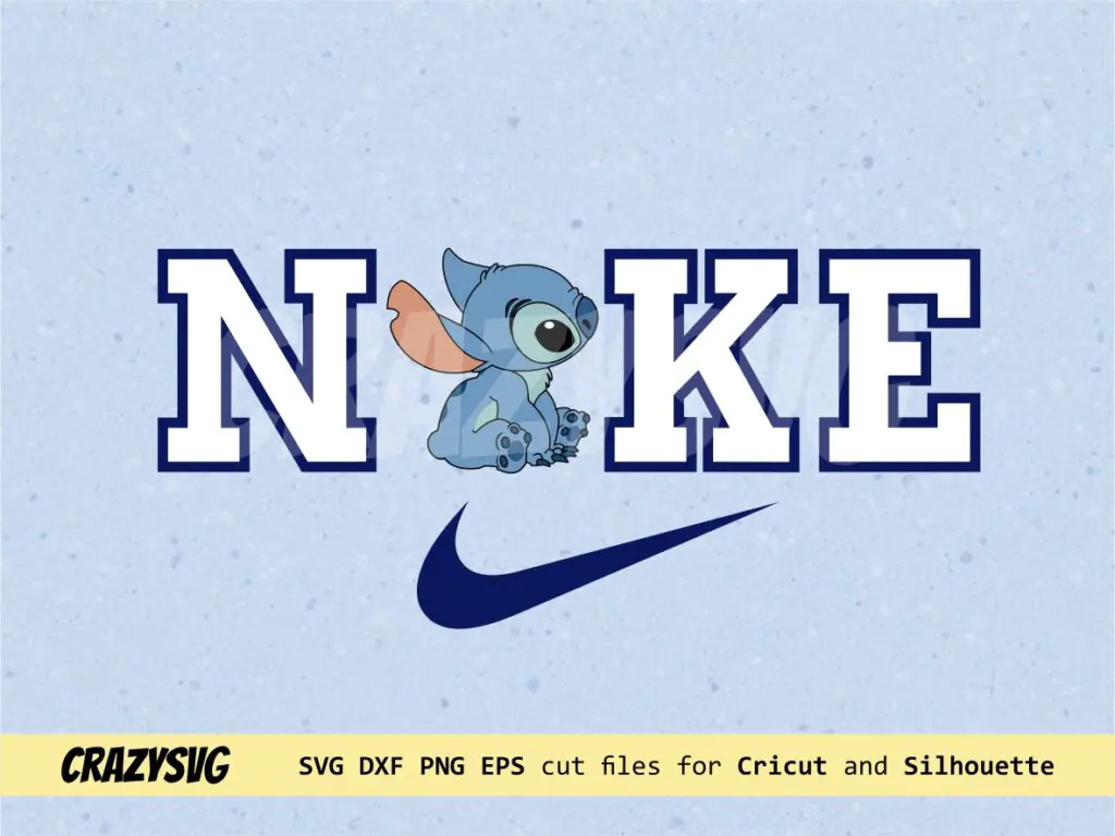 Nike Lilo Stitch SVG Cricut Files