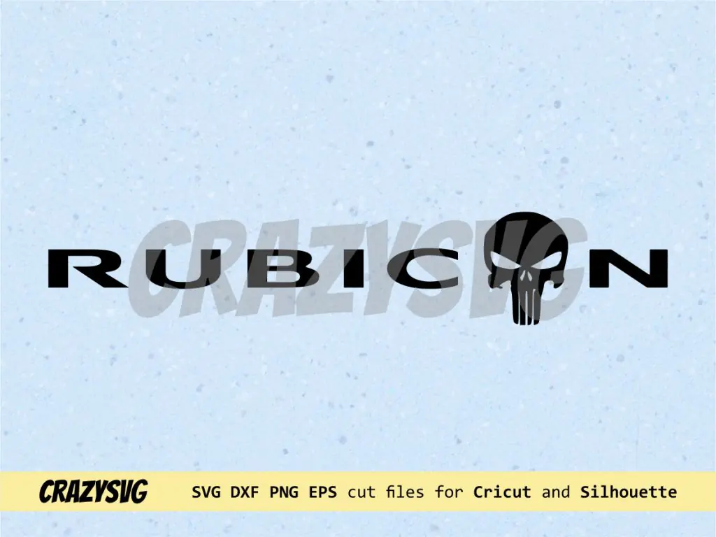 Rubicon Punisher Cut Files SVG