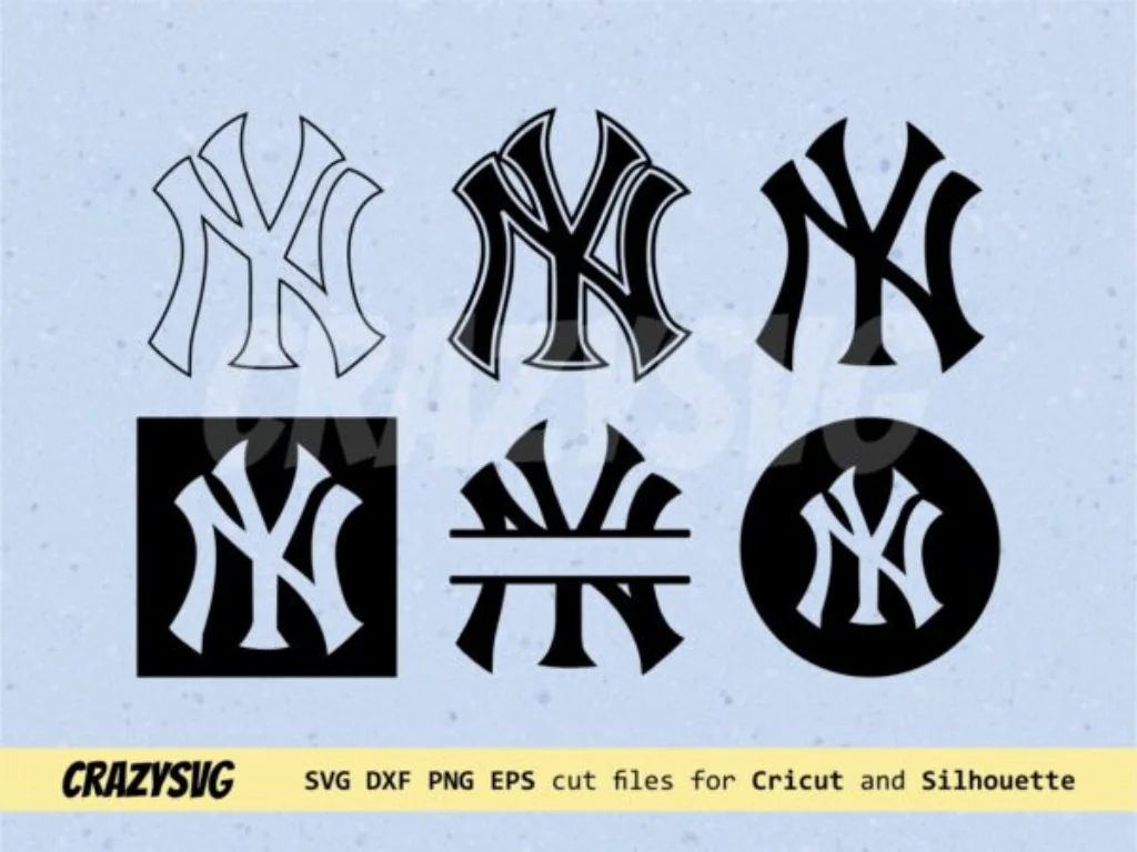 NY Logo SVG New York Yankees Cut File