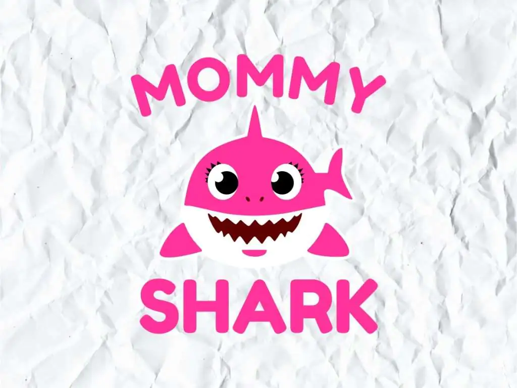 Mommy Shark SVG