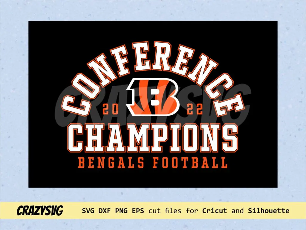 Cincinnati Bengals LVI Super Bowl SVG