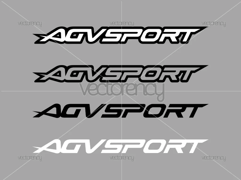 AGV Sport Logo SVG Vector PNG EPS DXF