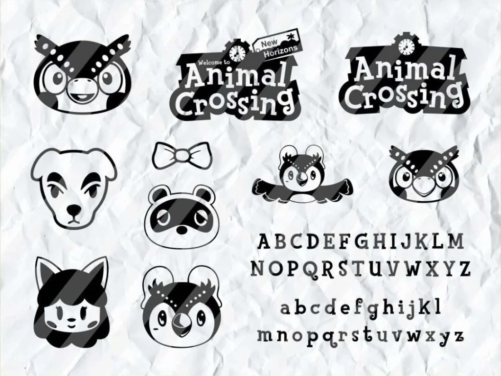 Animal Crossing SVG Bundle