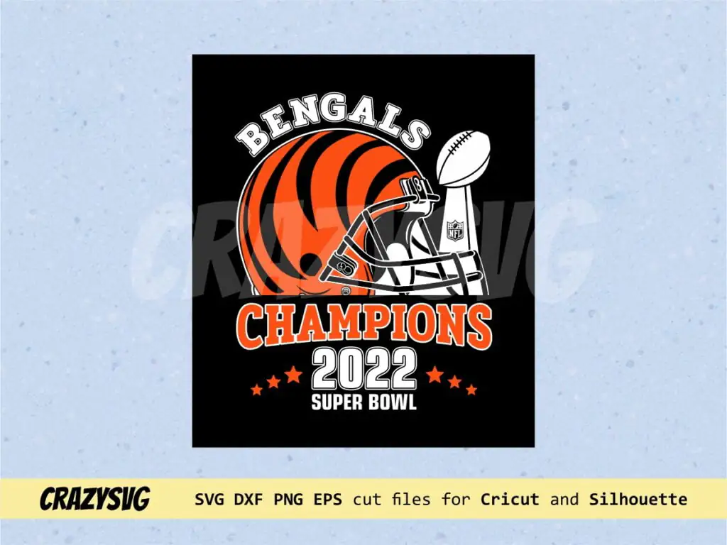 Cincinnati Bengals Super Bowl Super Bowl LVI Cincinnati Bengals SVG PNG