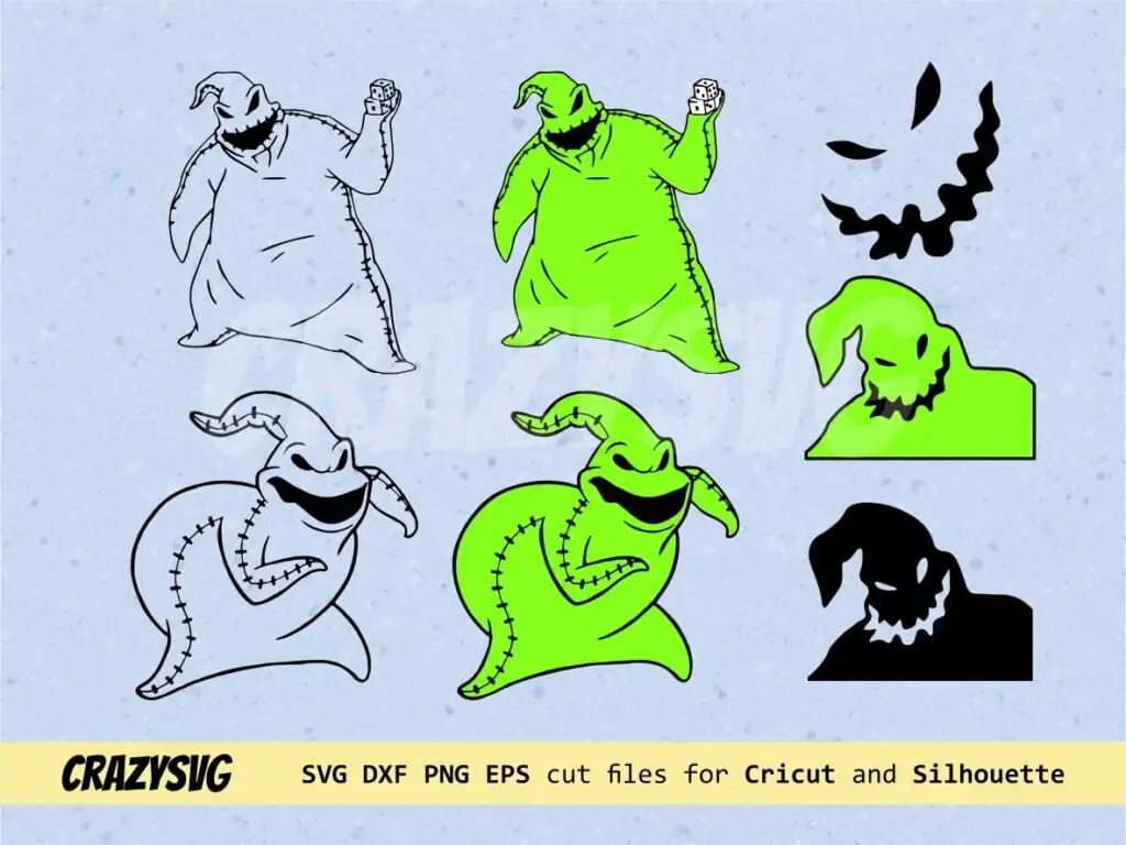 Oogie Boogie Doll Nightmare Before Christmas SVG