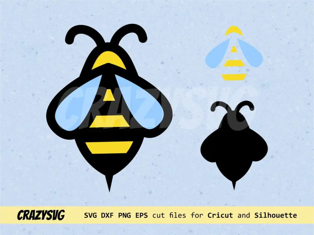 BumbleBee SVG Cricut Layered Cut File