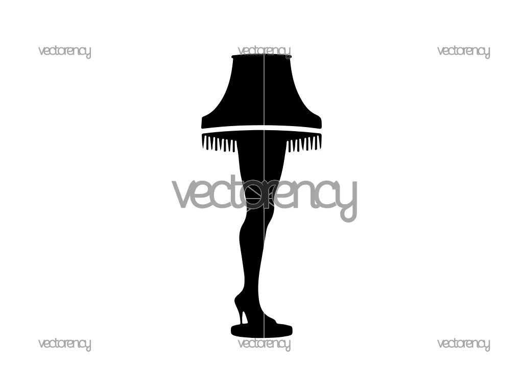 Leg Lamp SVG