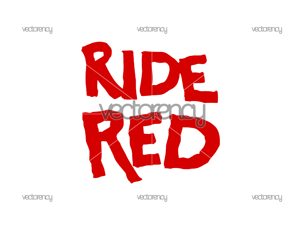 Ride Red SVG