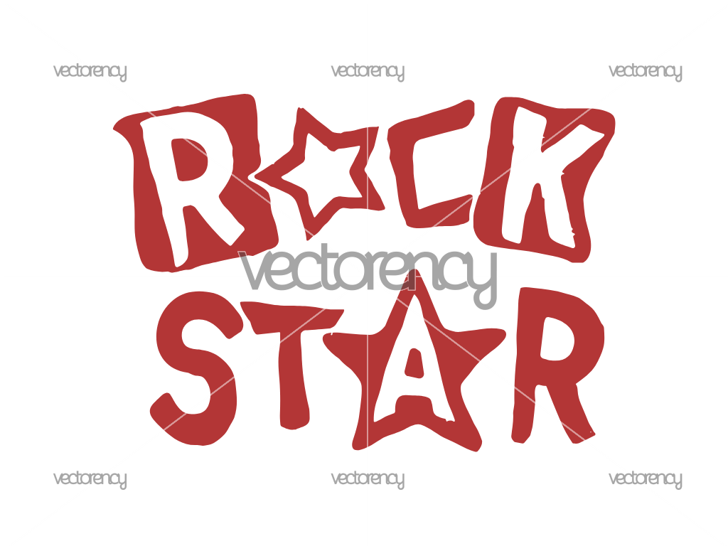 Rock Star SVG