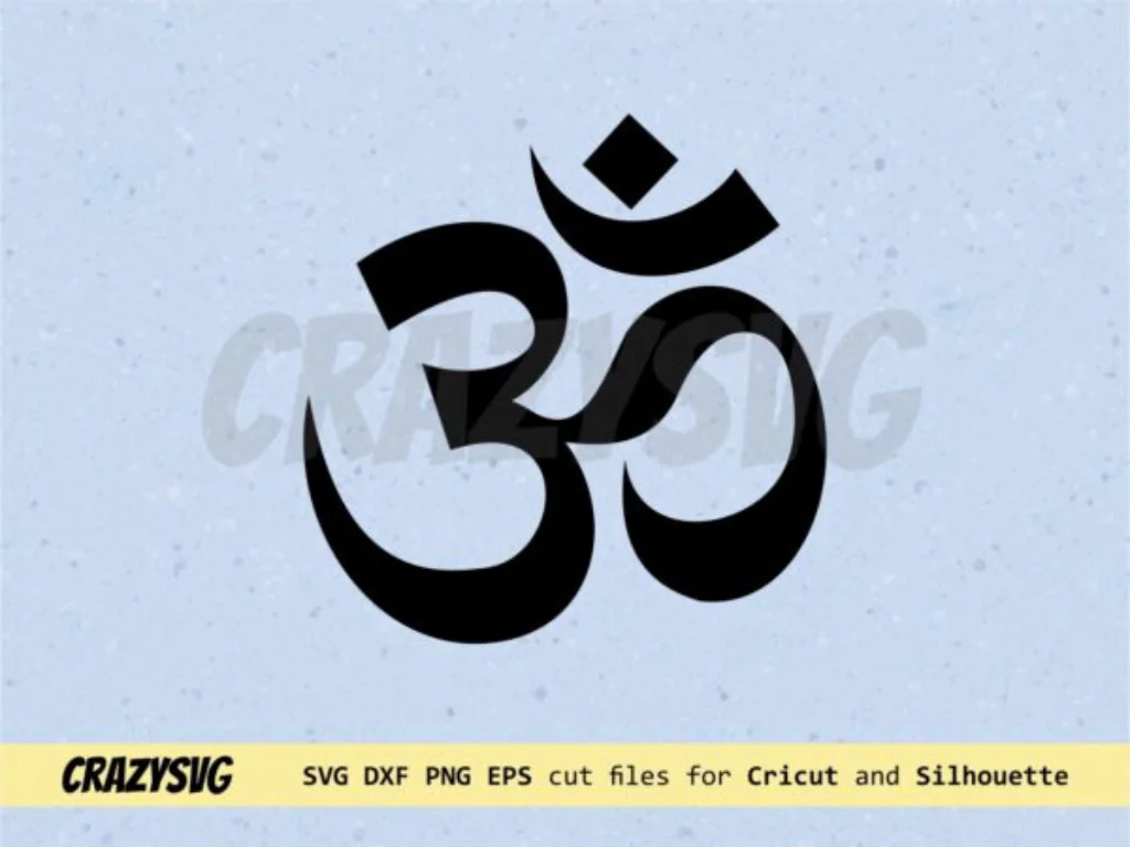 Om Logo SVG Cut File