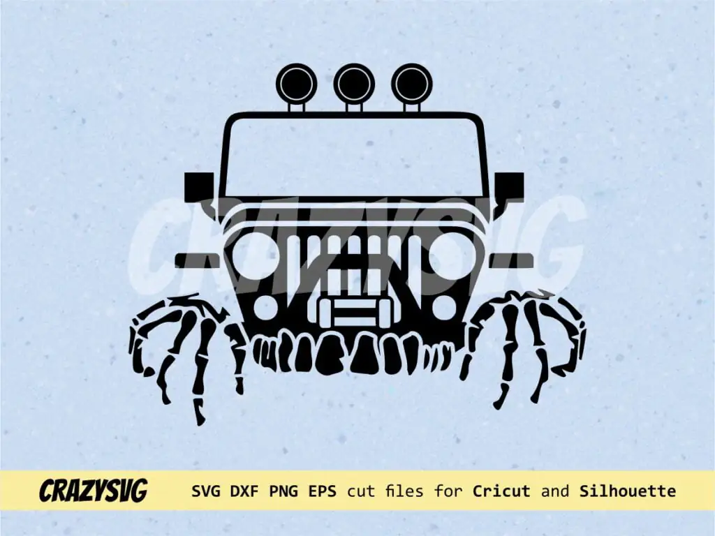 Halloween Jeep SVG