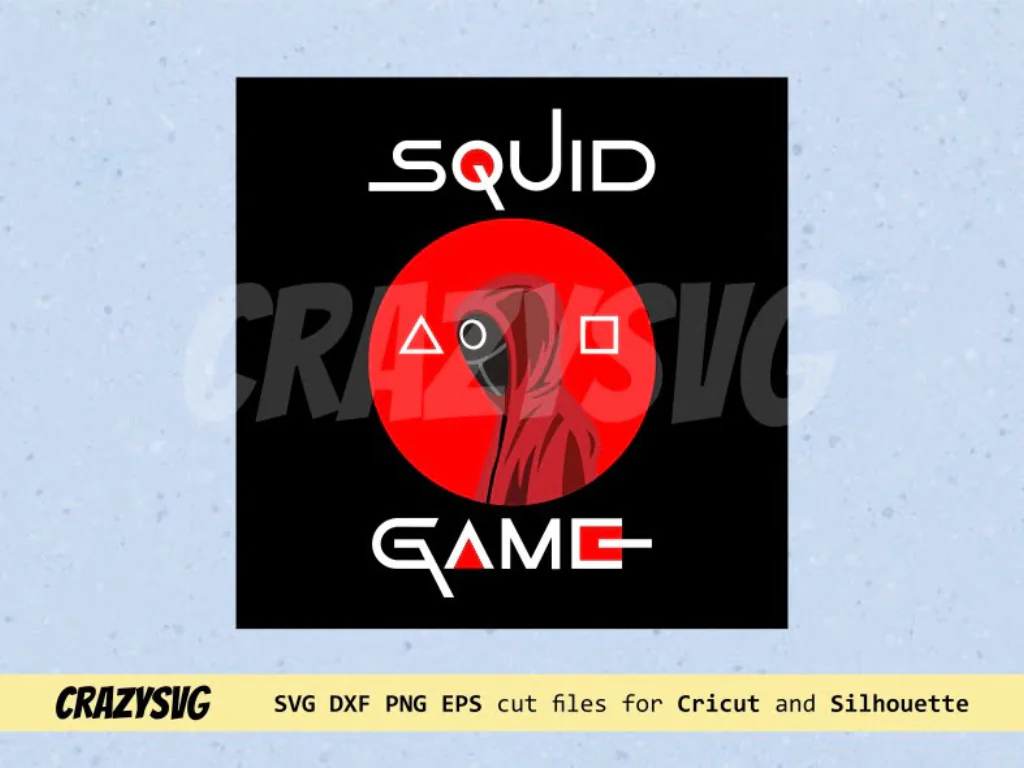 Squid Game Circle Guard SVG File