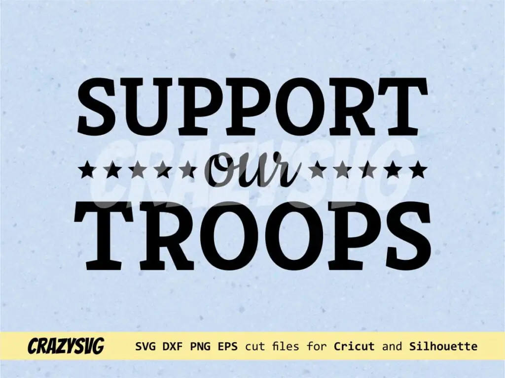 Support Our Troops SVG