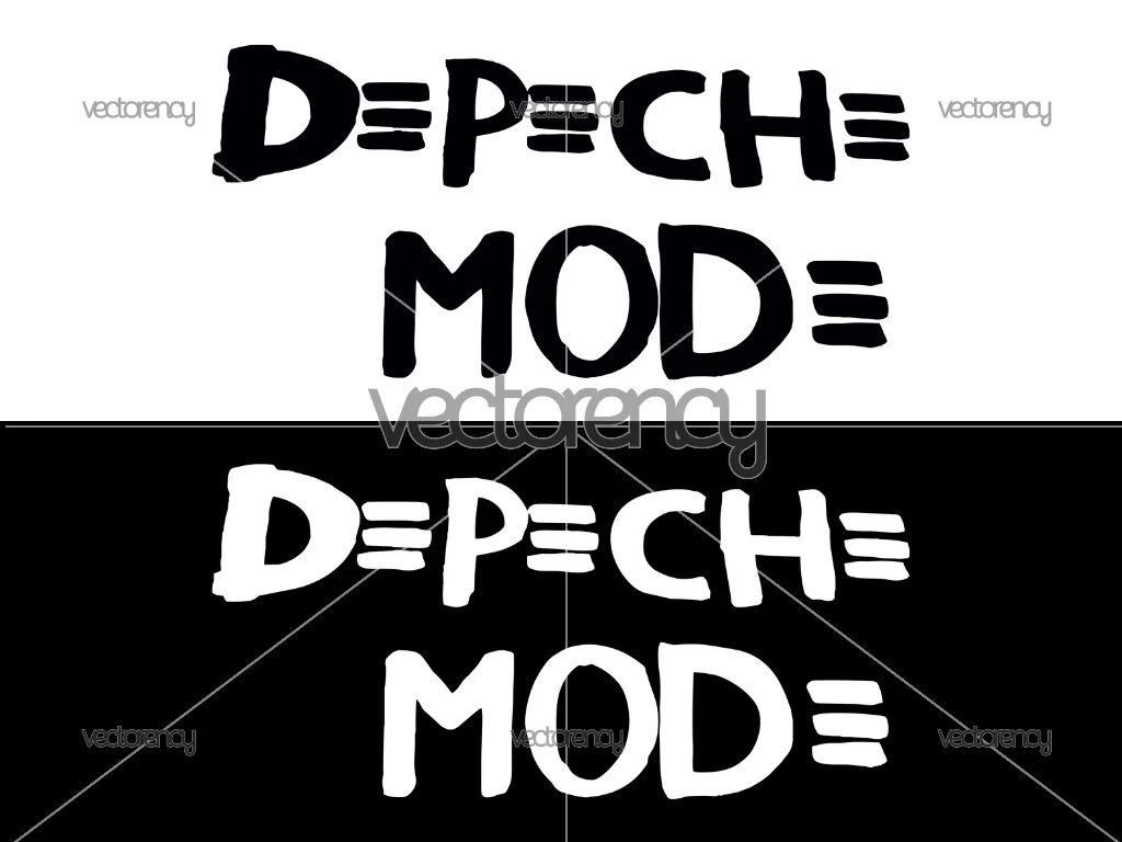 Depeche Mode Logo SVG PNG EPS DXF