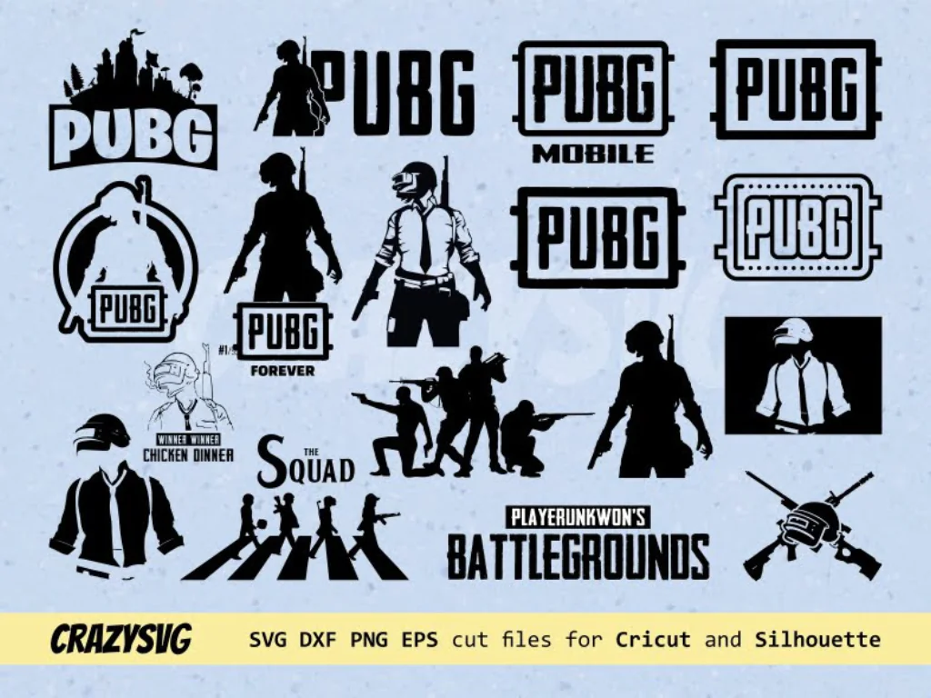 PUBG SVG Vector Logo