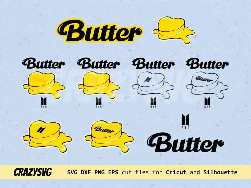 BTS Butter SVG