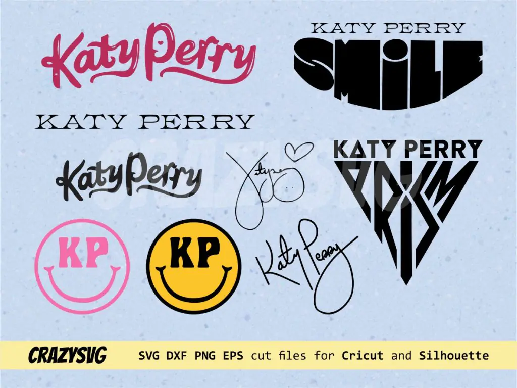 Katy Perry Logo SVG Bundle