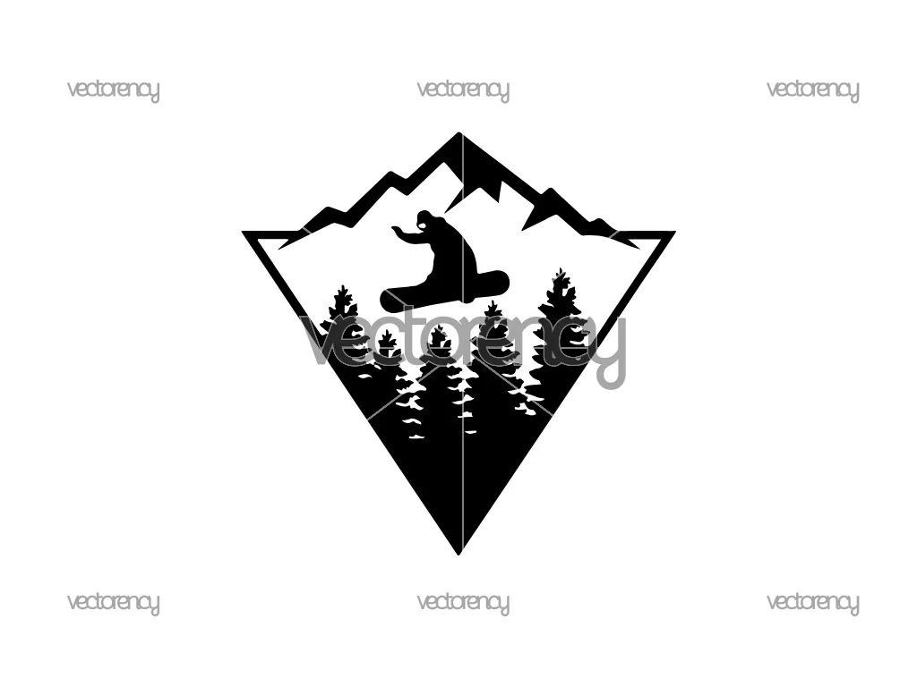 Free Snowboard SVG