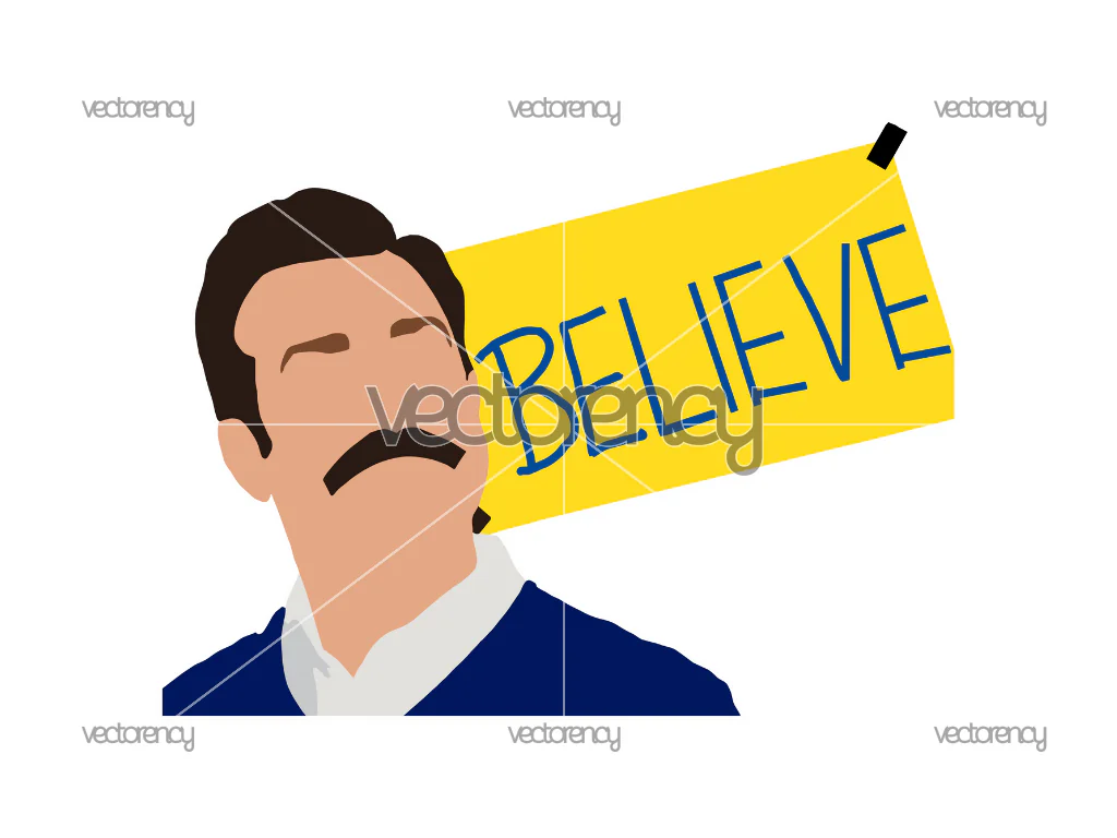 Believe Roy Kent Ted Lasso PNG